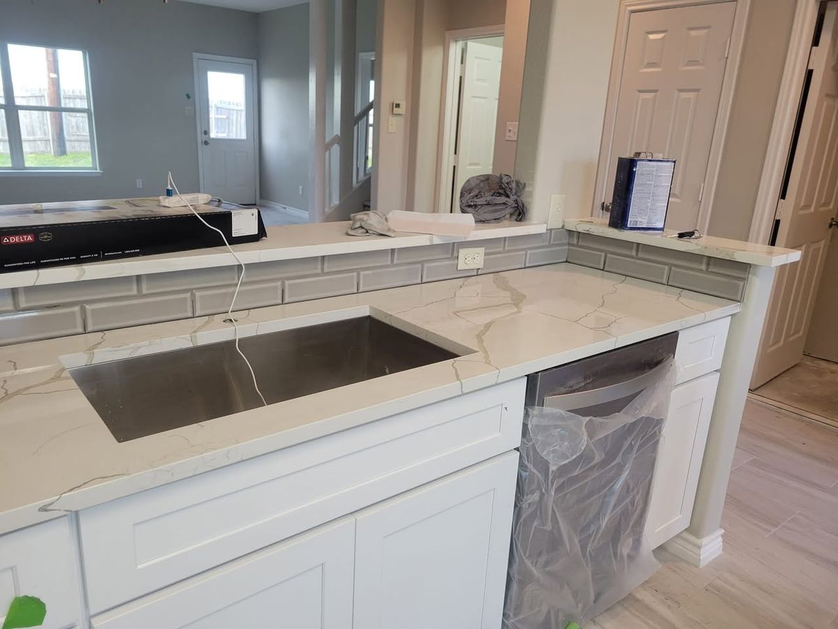 Kitchen Renovation for Sylvester Construction in Flower Mound, TX