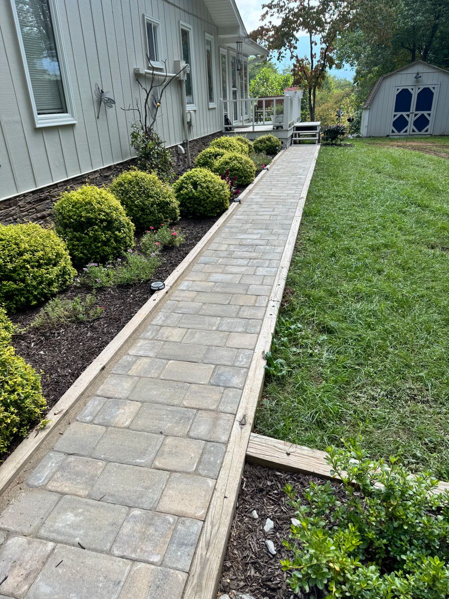 Pavers for C & D Landscaping Services, LLC in Blairsville, GA