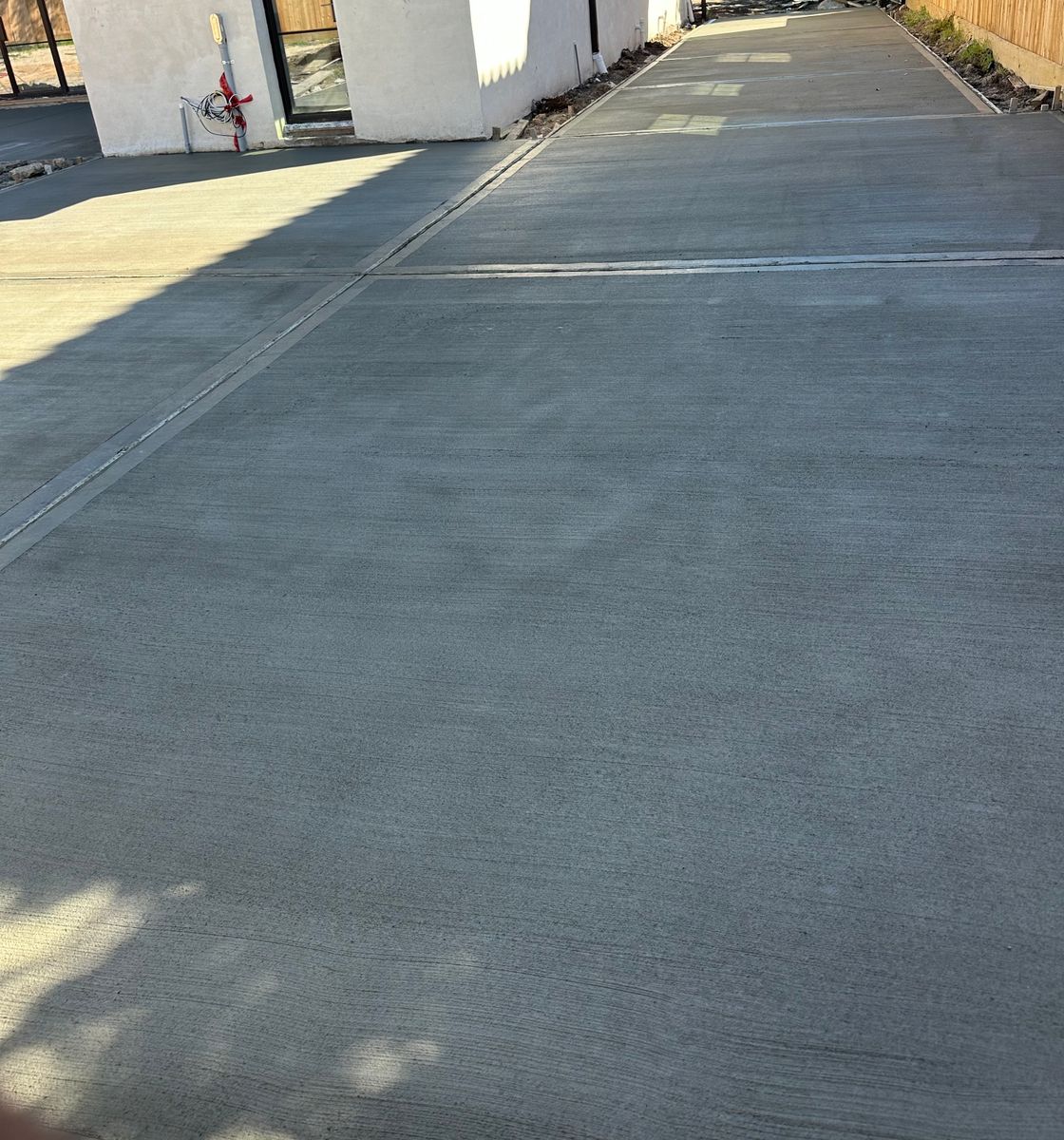 Driveways for BigTex Concrete Construction in Houston, TX
