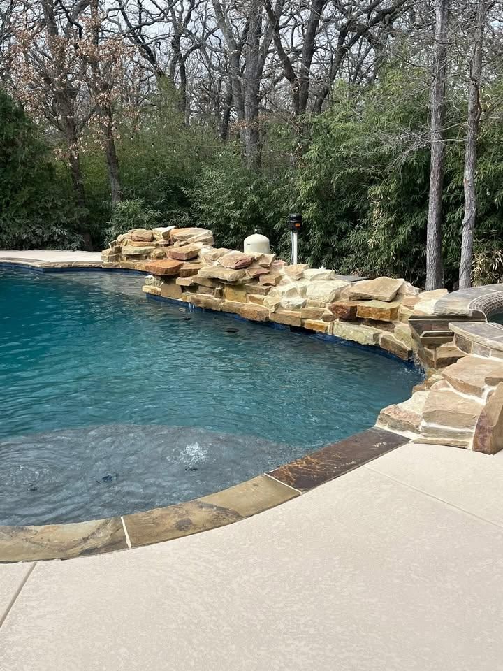 Pool Deck Paving for JP Pools in Gatesville, TX