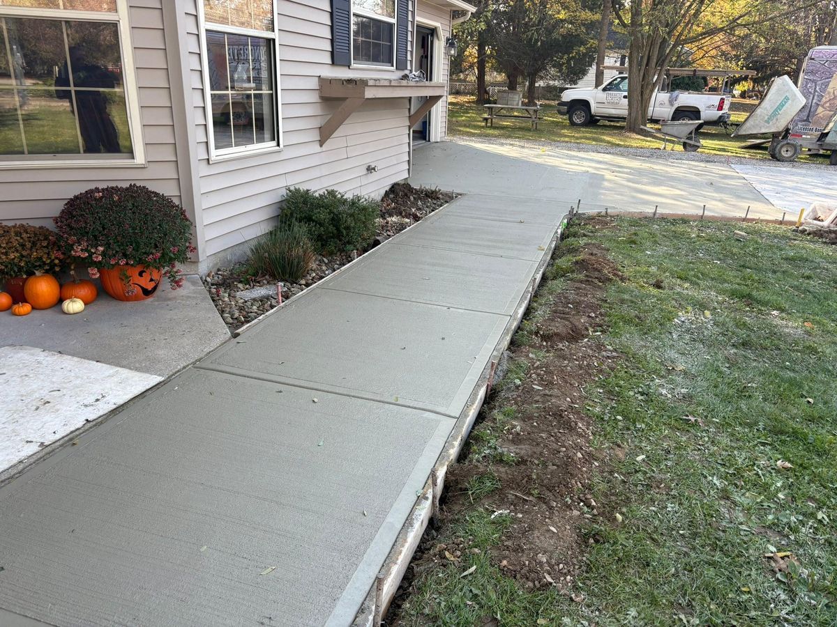 Concrete Slab Construction for Concrete Pros, LLC in Lorain, OH