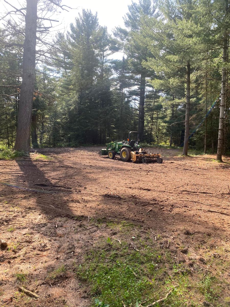 Landscape Grading for Brush Busters in Wausau, WI