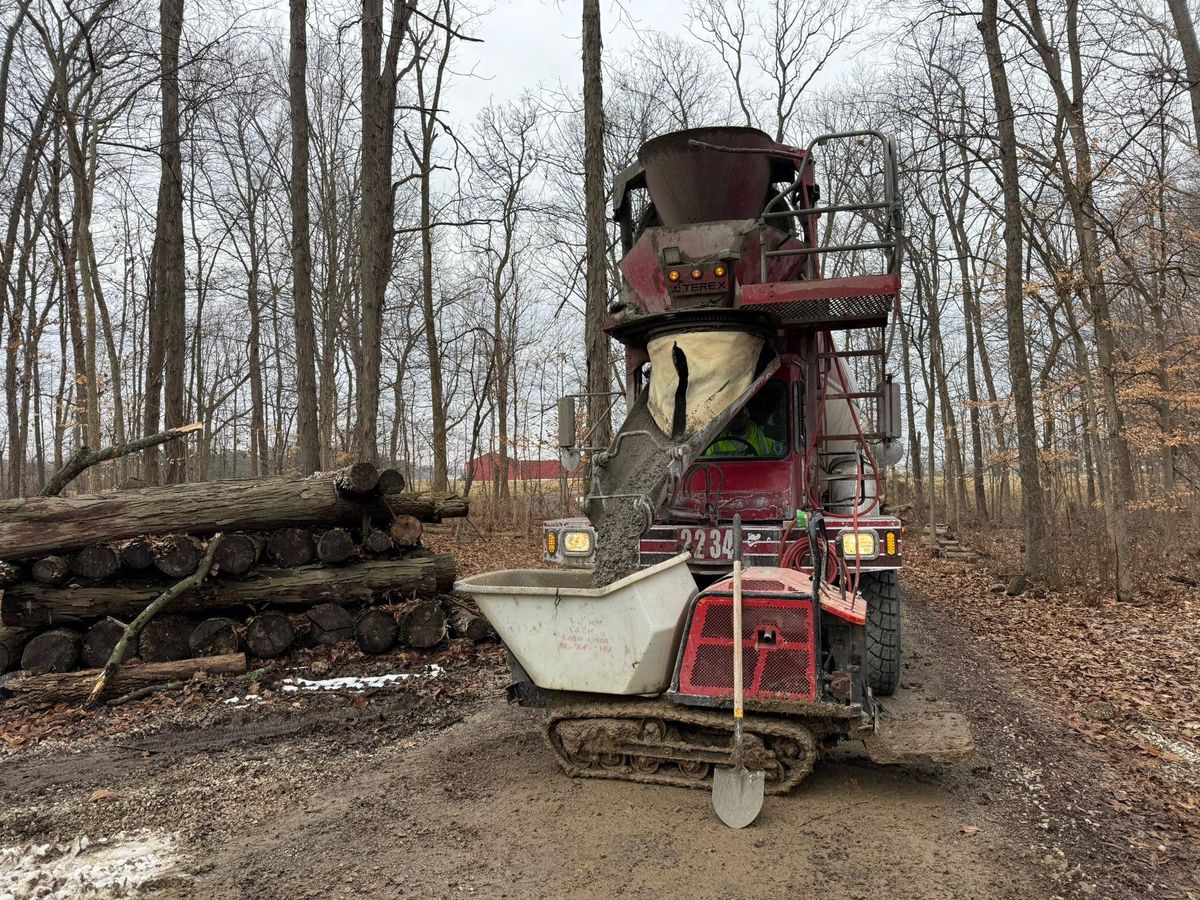 Basement, Block-Wall, Poured-Wall, & Other Foundations for Whitfield Concrete Construction in Solsberry, IN