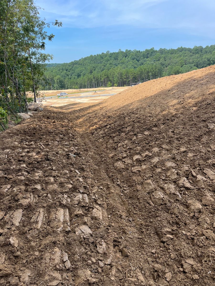 Dirt Installation for Collins Constructors in Fyffe, AL