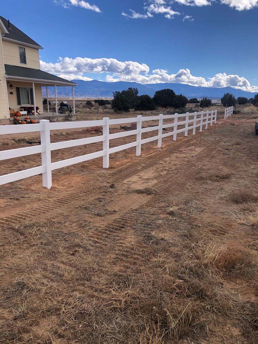 Fence Installation for Burton Fencing in Parowan, UT