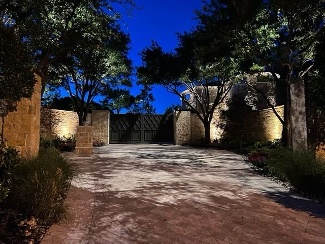Tree Lights for A Realtree Service in Garland, TX