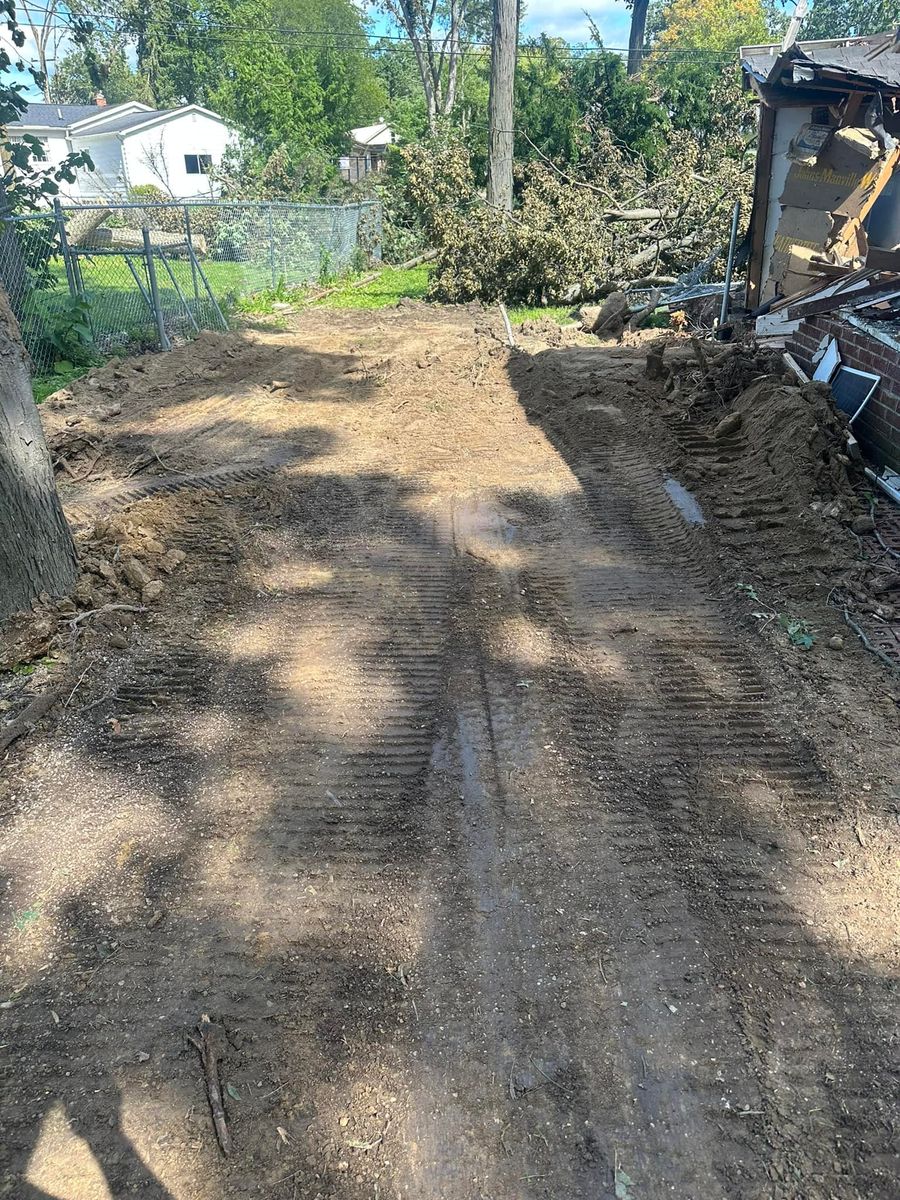 Land Grading for DGD Outdoor Services LLC in Howell, MI