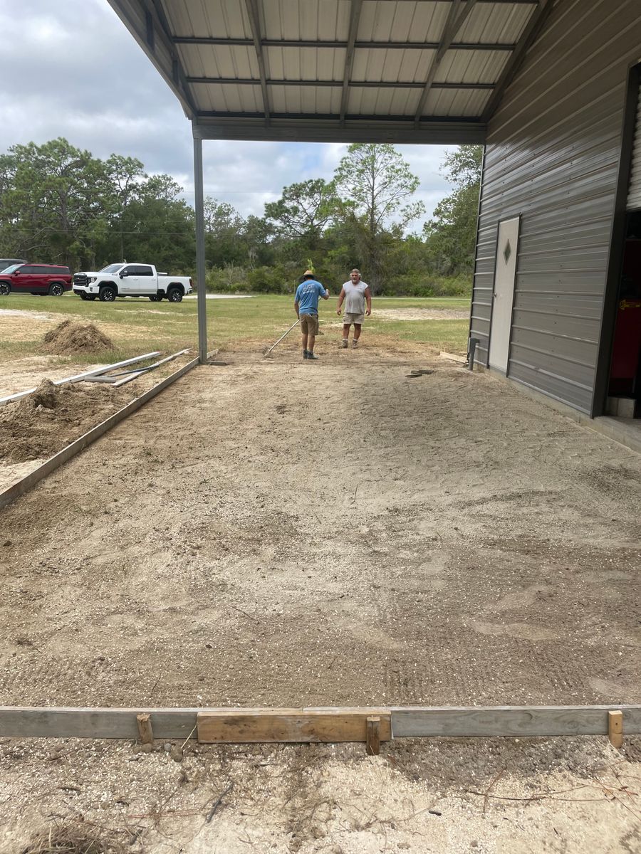 Foundations for American Concrete Creations in Crystal River, FL