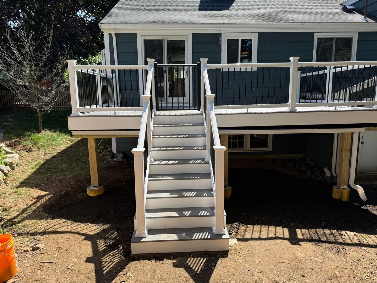 Deck & Patio Installation for LCP Property Management  in Windham, NH
