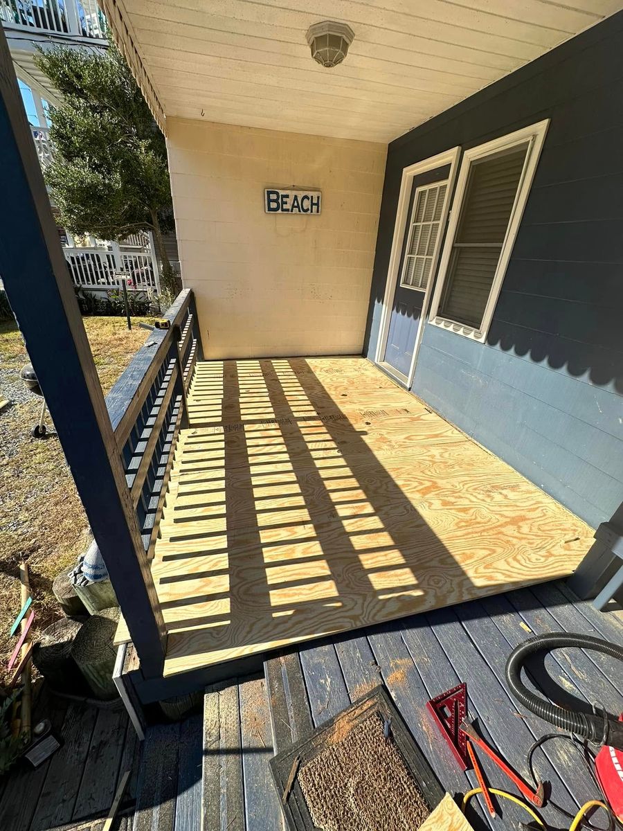 Deck & Patio Installation for Mid Atlantic Home Improvements in Ocean City, MD