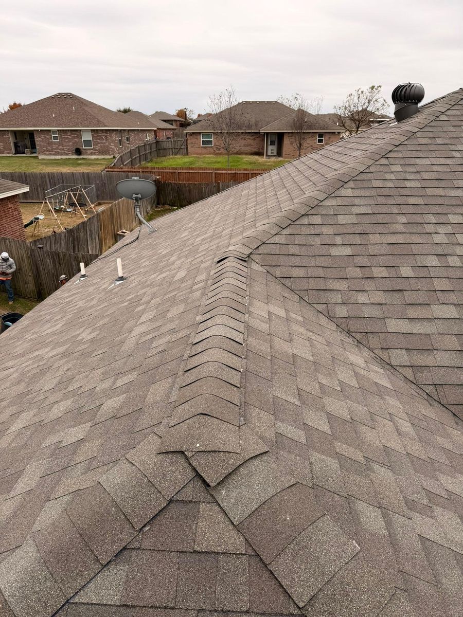 Roofing for R E Tanner Home Improvement in Buckholts, TX
