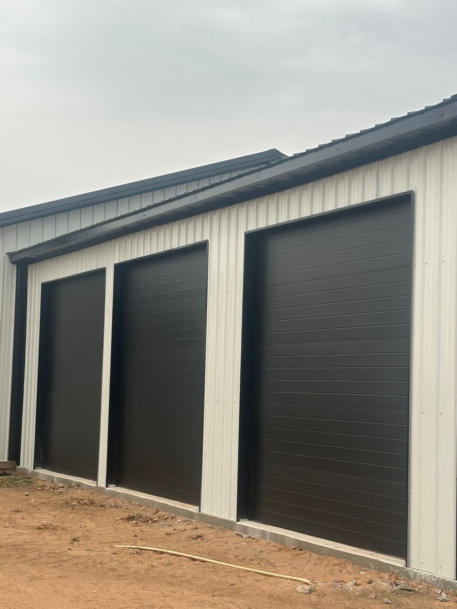 Oklahoma Residential Steel Buildings ( shops, Barndominiums, add-ons) for A-N-H Construction LLC in Oklahoma City, OK