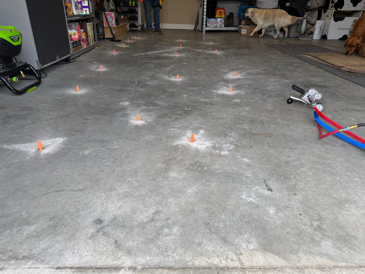 Crack Sealing for KAT Concrete Lifting in Sidney, MT