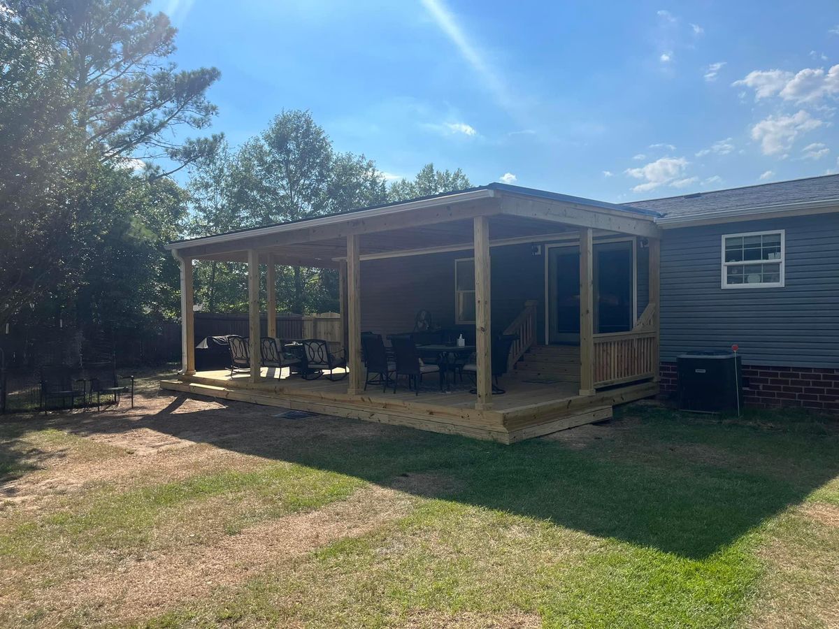 Metal Roof for JB Nealy Fence in Elgin, SC