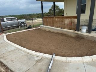 Retaining walls for CrossCut in Kempner, TX