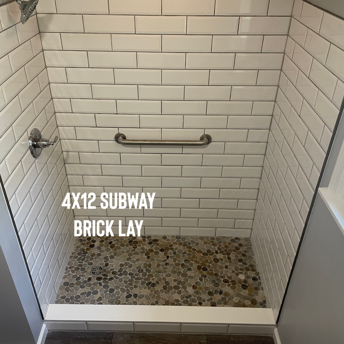 Shower Tiling for A-Otay Constructs in Lawrence County, TN