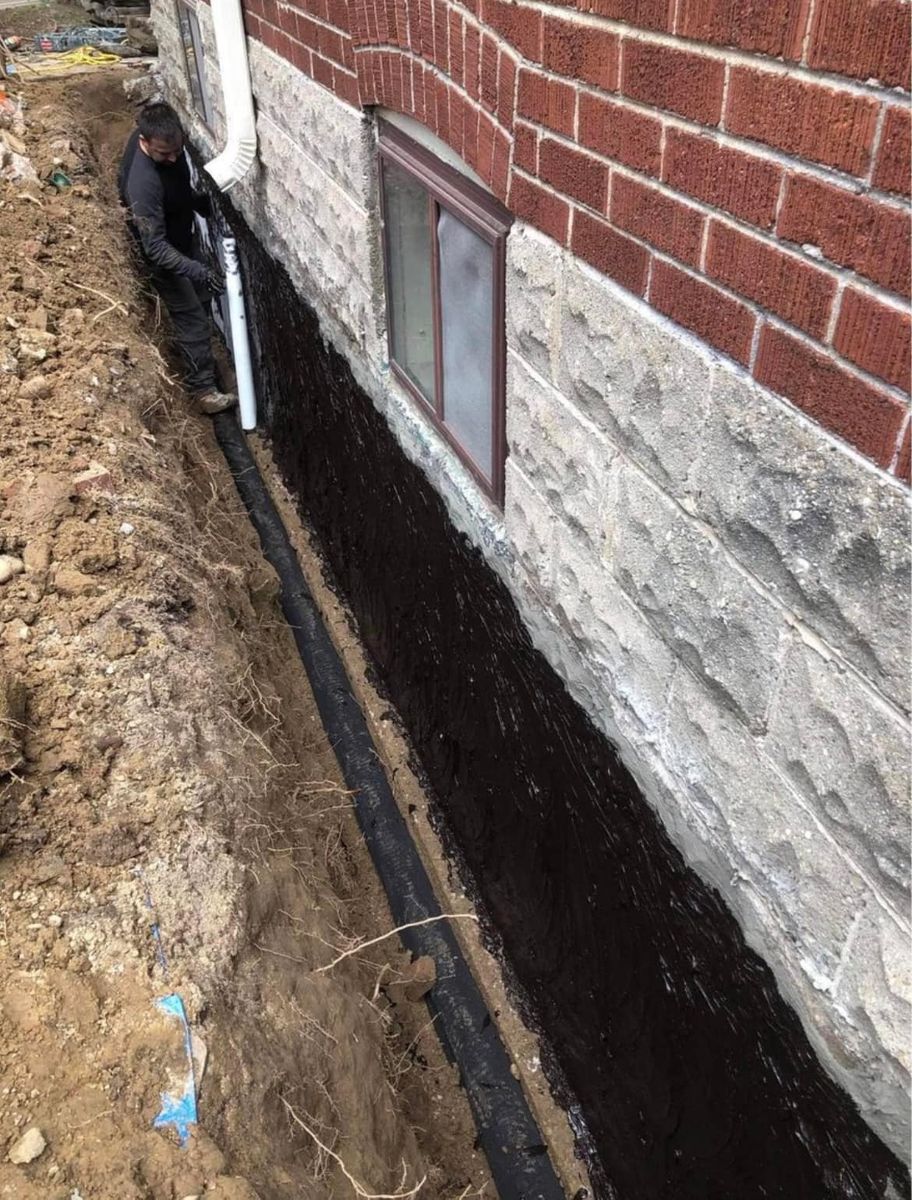 Foundation Waterproofing for Build Smart Masonry and Roofing in Chelsea, MA