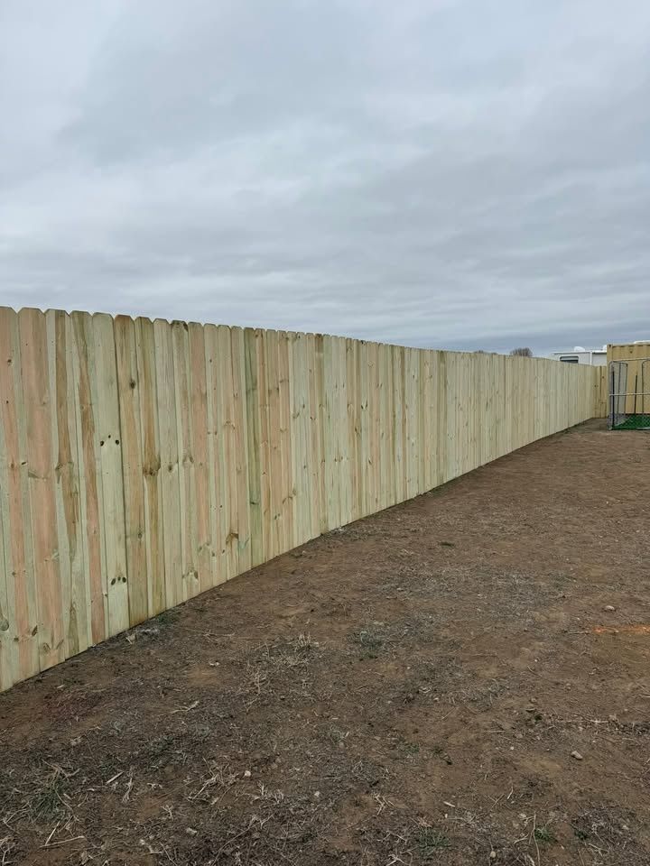 Residential Fence for DS Industries in Gillette, WY