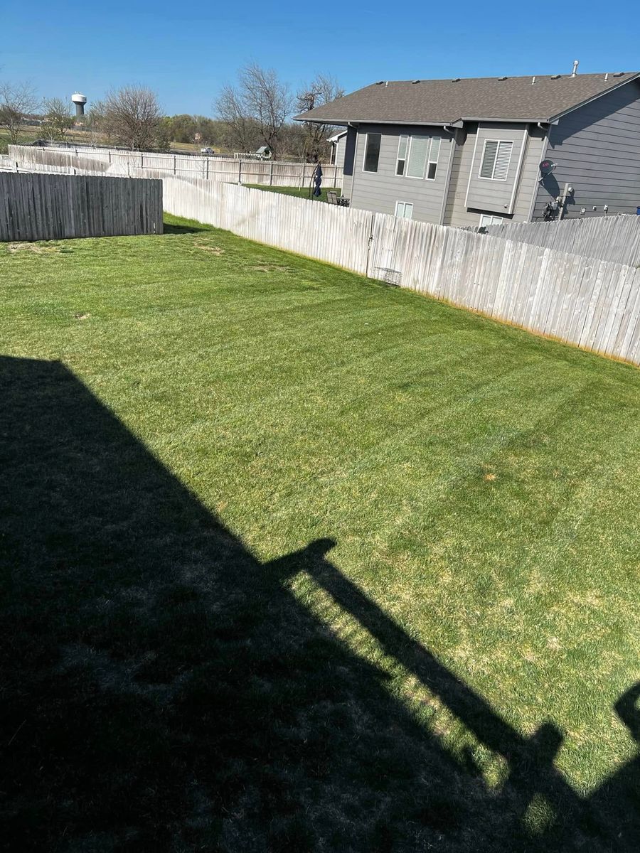 Landscape Installation for Macy Mowing in Wichita, KS