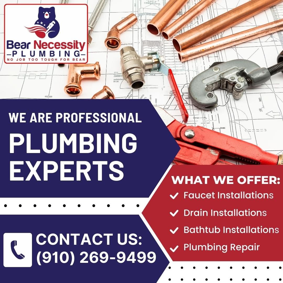 Plumbing Repairs for Bear Necessity Plumbing in Longs, SC