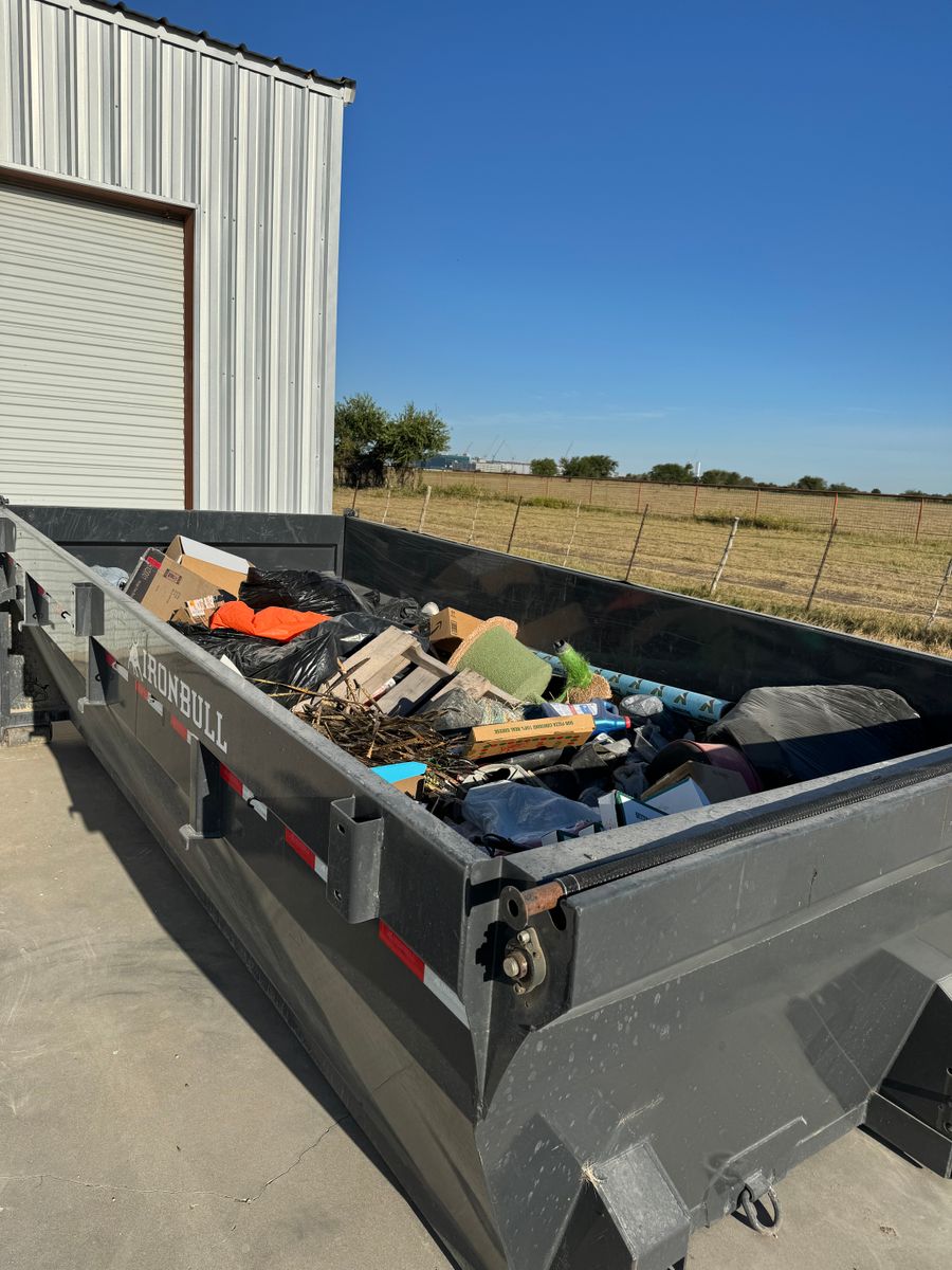 Roll off dumpsters for Marek Land Services in  Austin,  Texas