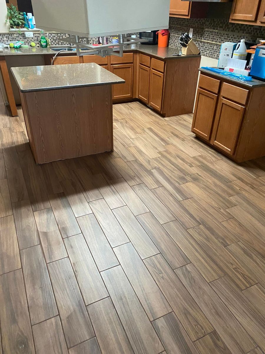 Kitchen Renovation for JVR TILE & Remodeling in San Antonio, TX