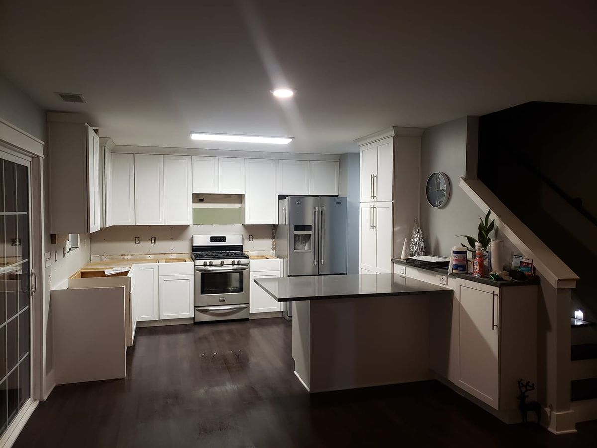 Kitchen Renovation for GVL Renovations in Greenville, SC