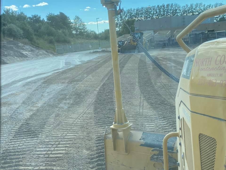 Parking Lot Construction for NC Dirt Works in Kingsley, MI