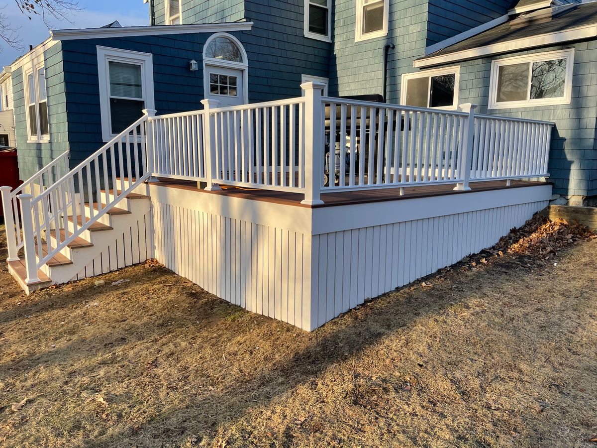 Deck & Patio Installation for A&M Contracting Services LLC in Braintree, MA
