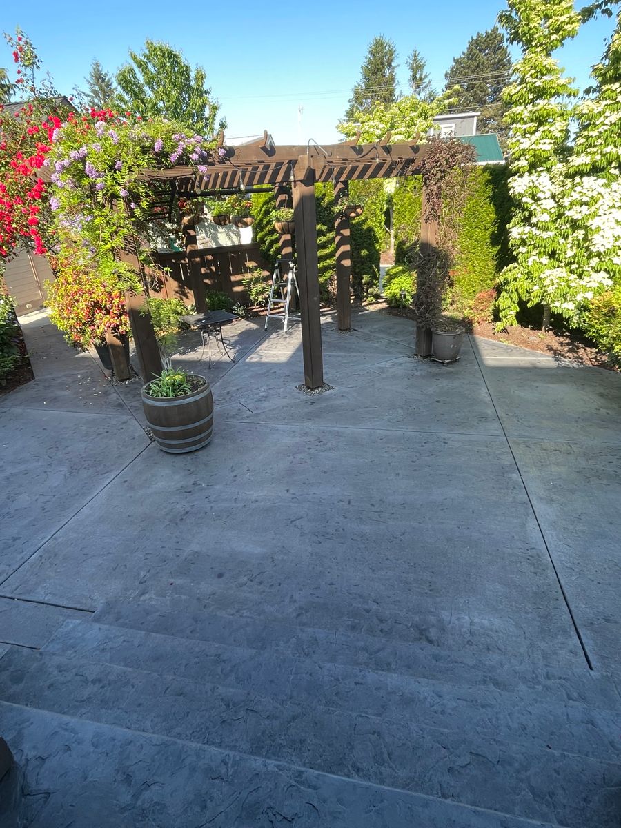 Patio Design & Installation for MD Construction & Sewer in North Yelm, WA