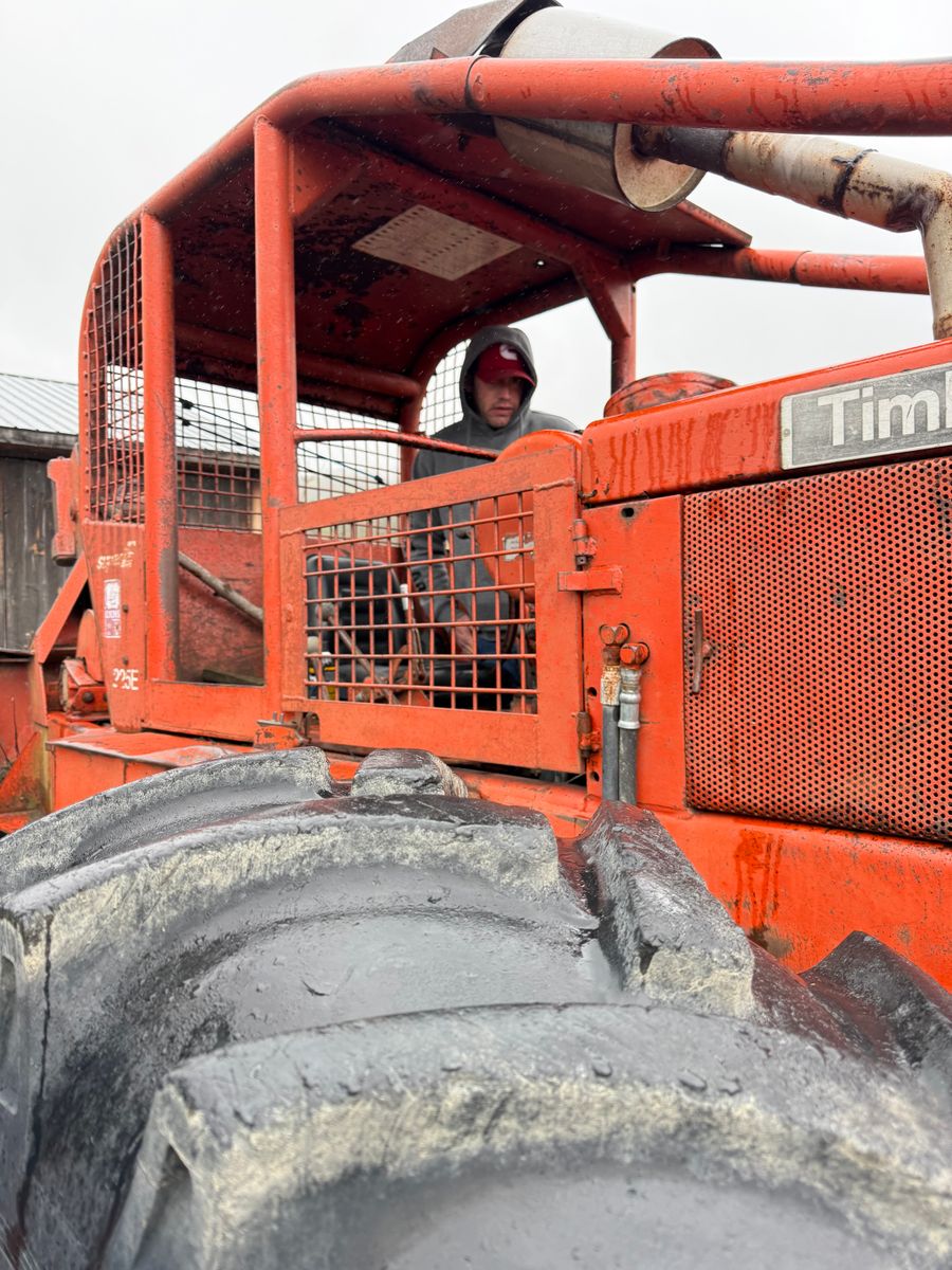 Logging for Brax Forestry in Endicott, NY