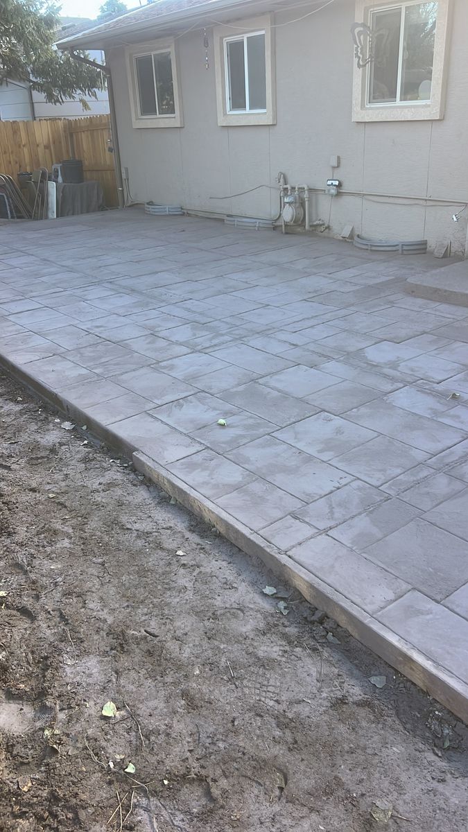 Patio Design & Installation for Highland Concrete & Landscaping in Colorado Springs, CO