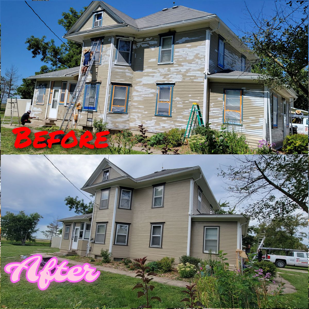 Exterior Painting for Budget Pro Painting & Remodeling LLC  in Des Moines, IA