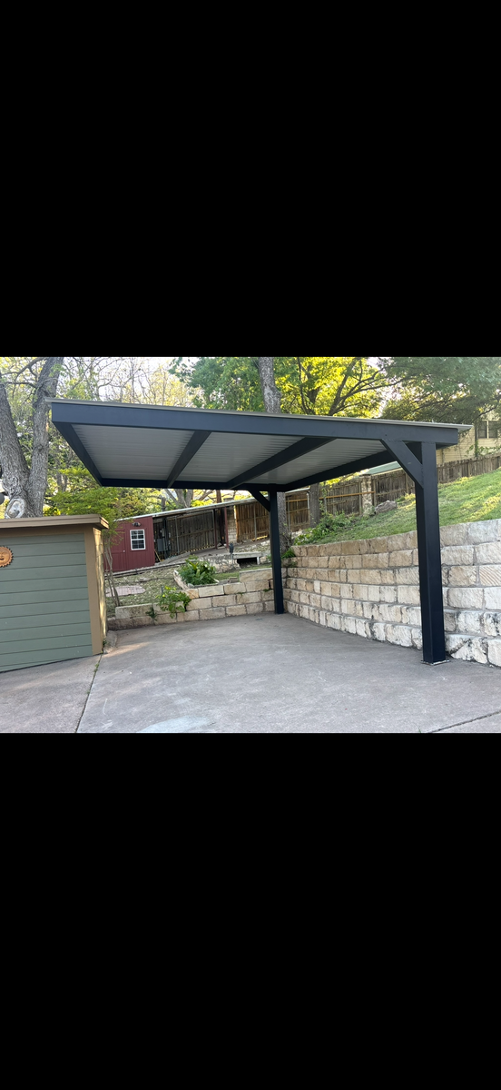 PATIO COVERS for ATX Outdoor Construction in Cedar Creek, TX