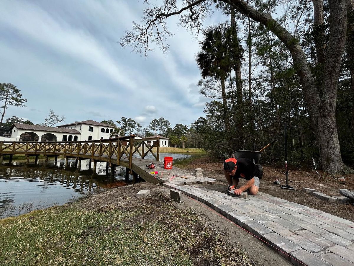 Paver Design & Installation for Pro Designs Landscaping LLC in Jacksonville, FL