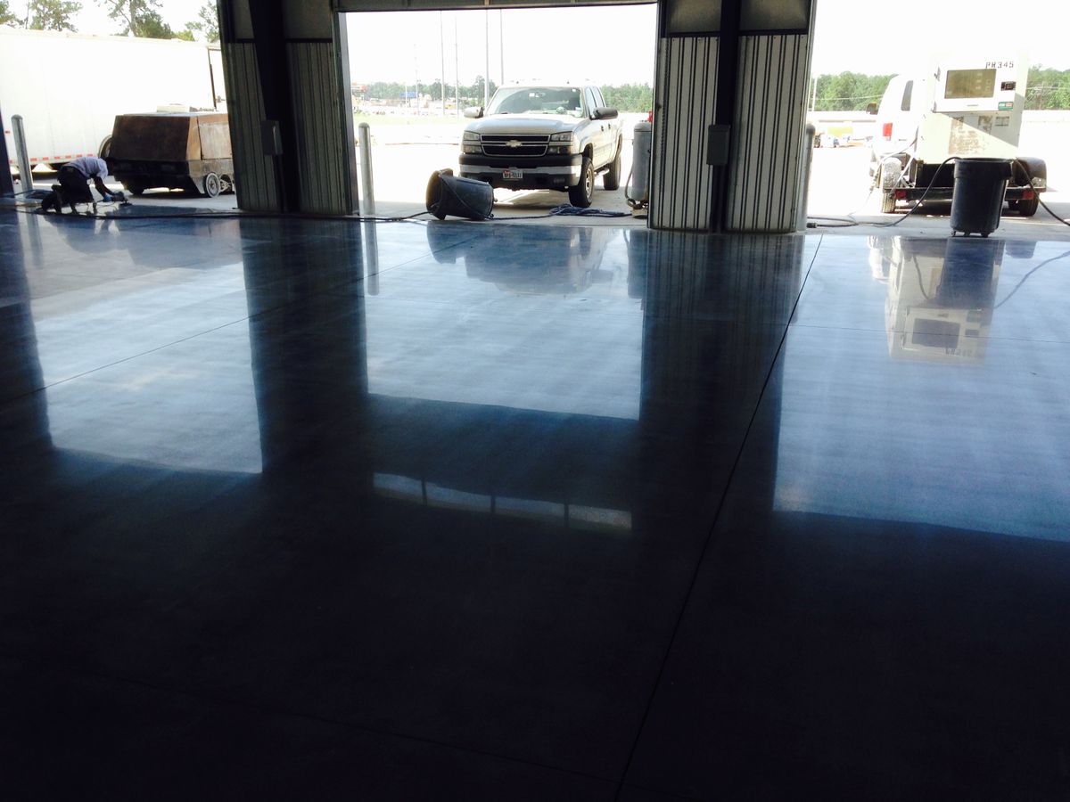 Concrete Resurfacing for Texas Curb N Borders in Houston, TX