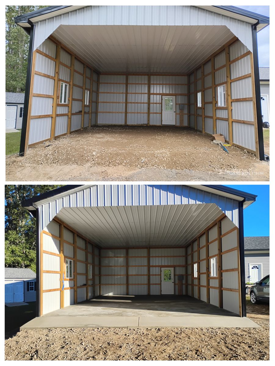 Monolithic Concrete Slab Foundations for OBH Concrete LLC in Lusby, MD