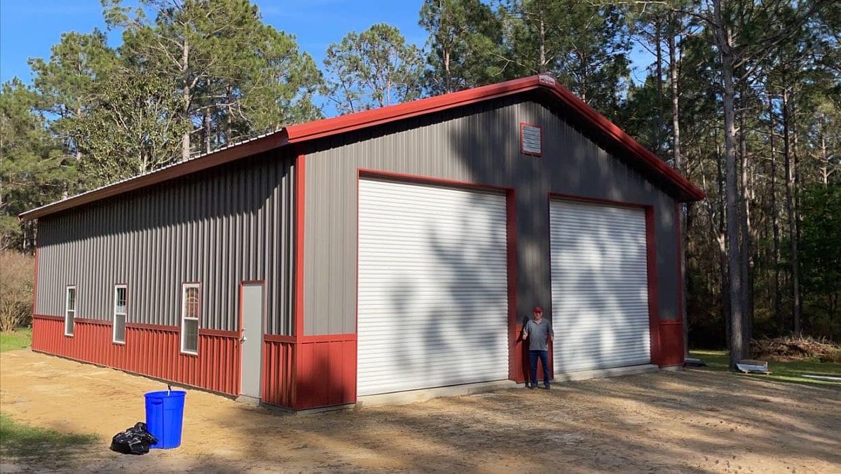 Commercial & Residential Metal Buildings for Finley Construction  in Sylvester, Georgia