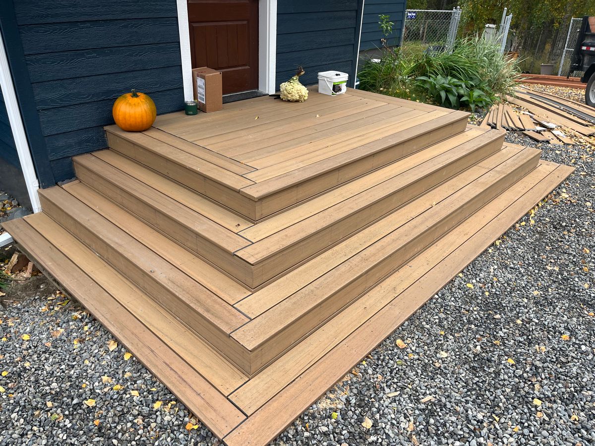 Deck & Patio Installation for Clore Construction in Kenai, AK