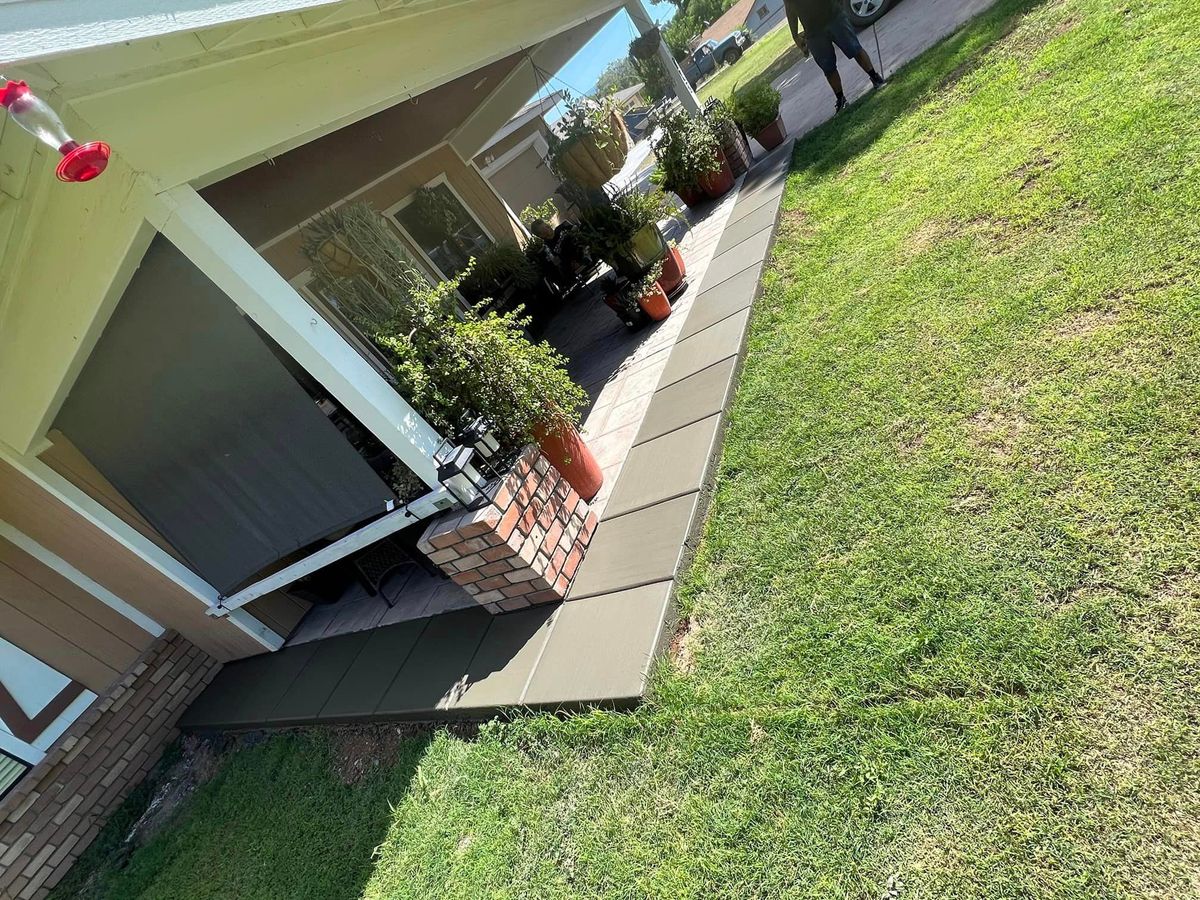 Patio Design & Installation for Church Concrete in Rimrock, AZ