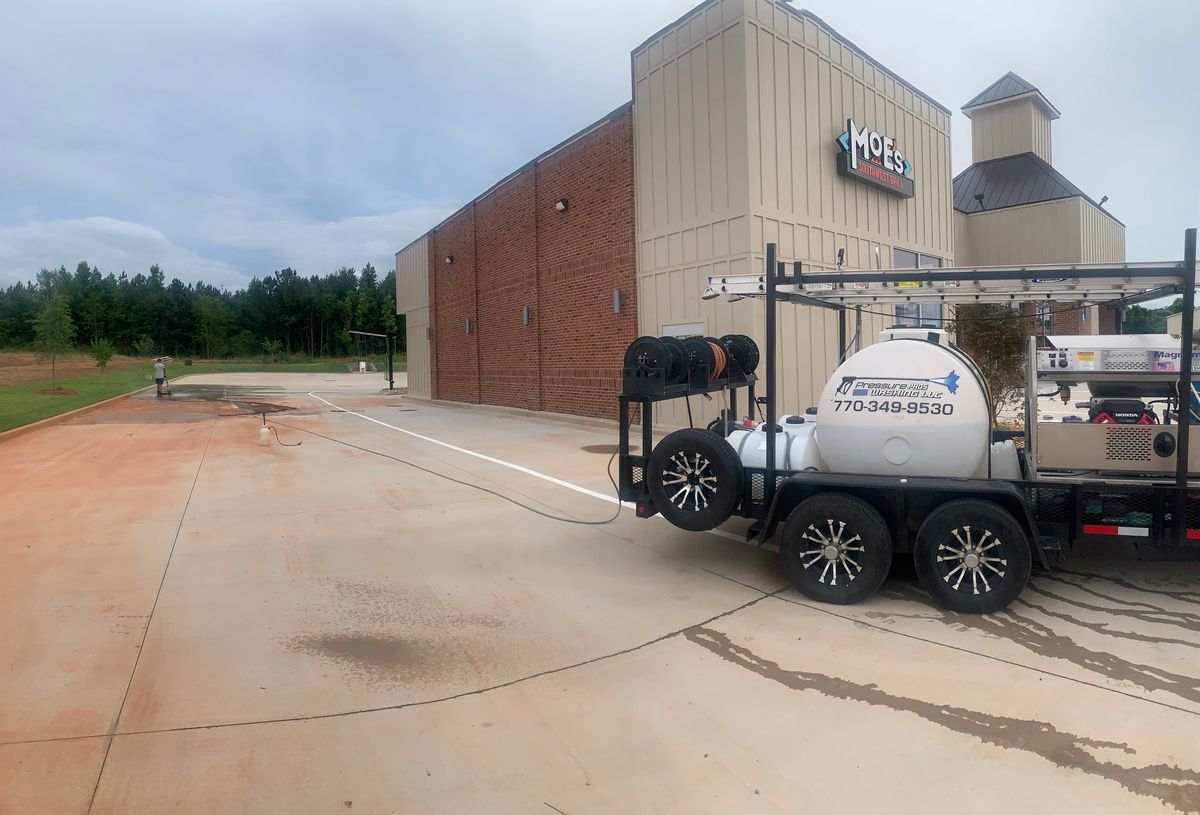 Commercial Pressure Washing for Pressure Pros Washing in Atlanta, GA