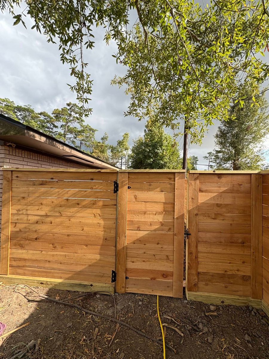 Gate Installation for Longhorn Fence & Land Development in Webster, TX