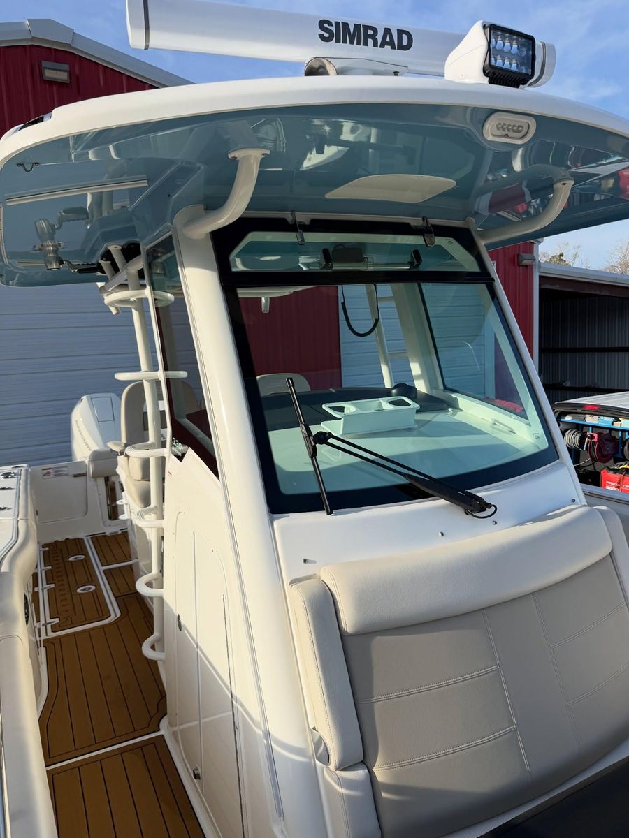 Boat Detail for Relentless Shine Mobile Detailing in Calabash, NC