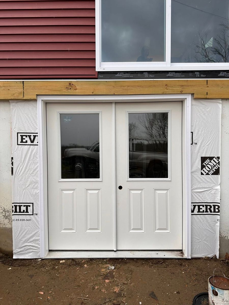 Door Installation for The Finish Group in Bangor, ME