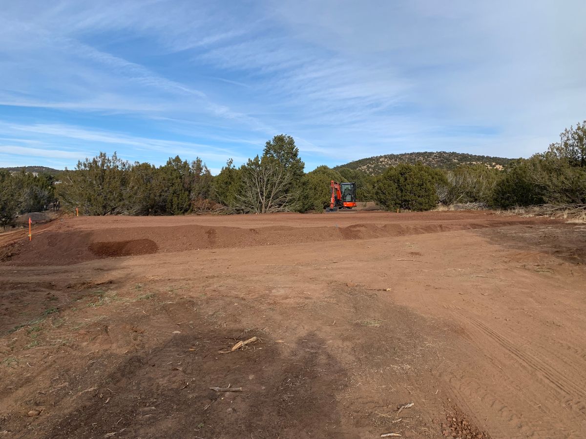 Site Preparation / House Pads for S&D Excavations in Ash Fork, AZ