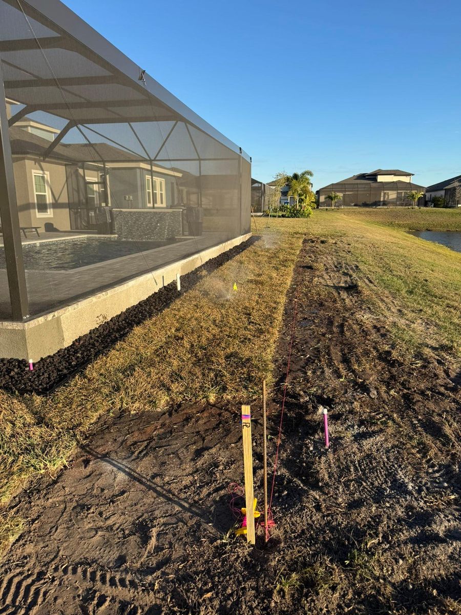 Dirt Work for Shoreside Property Services in Apollo Beach, FL