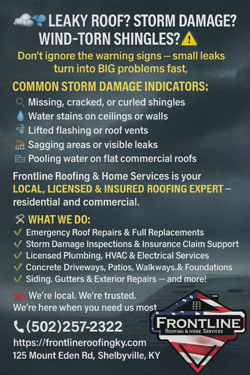 Roofing Replacement for Frontline Roofing & Home Services in Shelbyville, KY