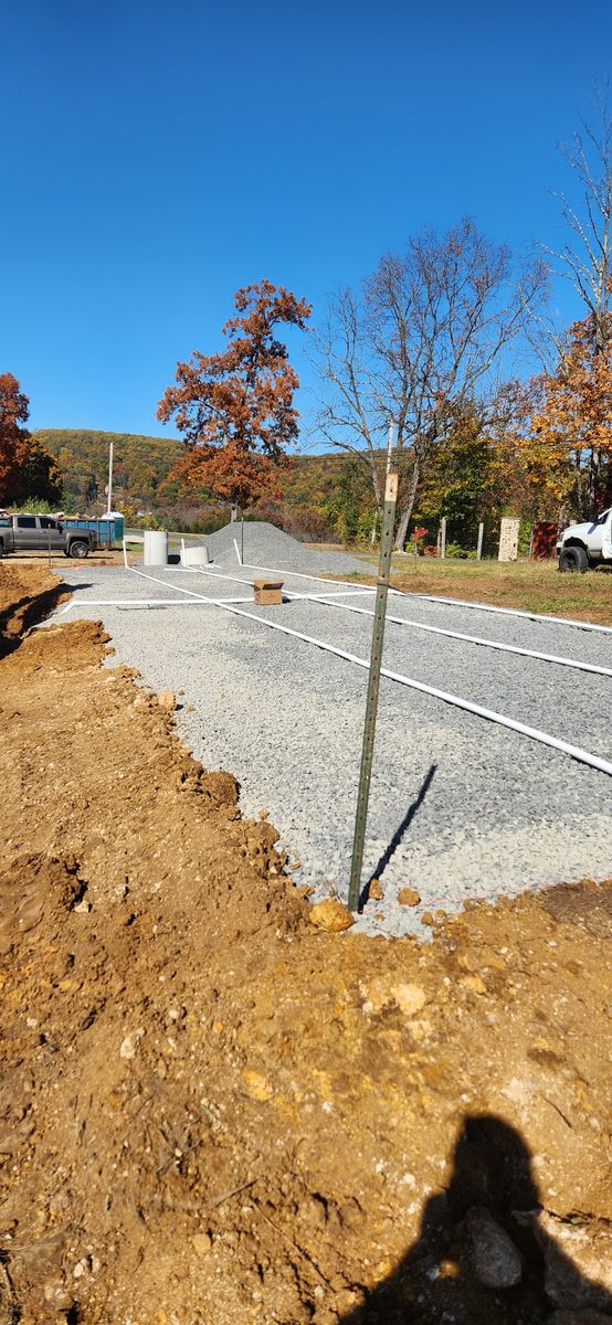 Site Grading for Noreast Excavating in Warren, NJ