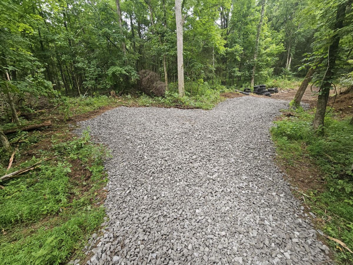 Land Grading for Grit and Gravel in Lafayette, TN