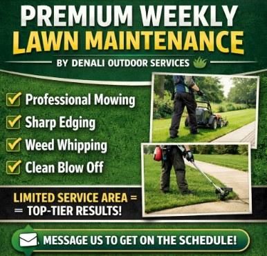 Lawn Maintenance & Aeration for Denali Outdoor Services in Washington, MI